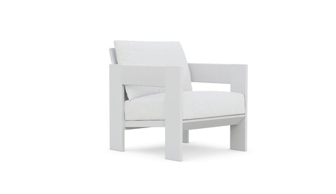 Outdoor Living & Garden Club Lounge Chair Modern Weather Resistant