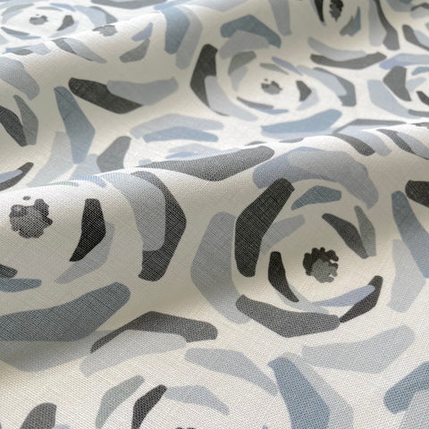 Magnolia Throw Pillow in Slate