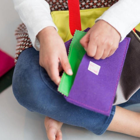 Color Block Embroidery Flap Crossbody