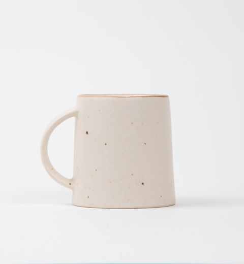 Maria Everyday Traditional Matte Cream Stoneware Mug
