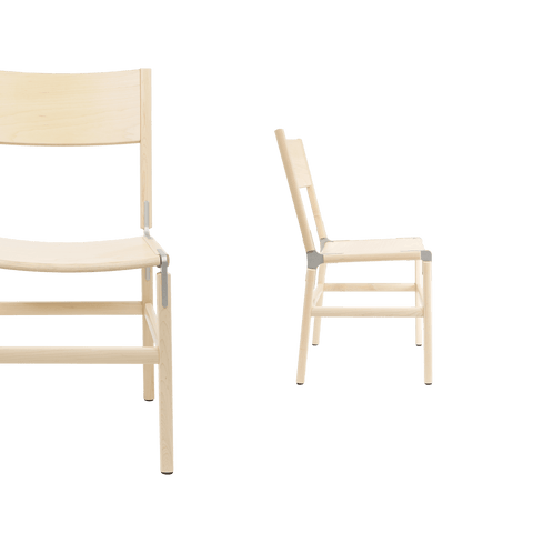 Timeless Minimalist Scandinavian Dining Side Chair