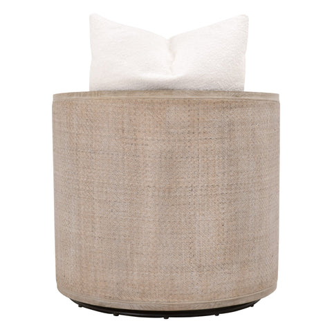 Timeless Minimalist Club Lounge Chair with Barrel Back Upholstered