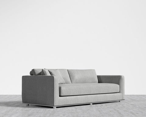 Milo Modern Cushioned Sofa Bed with 3-Layer Foam Construction