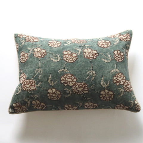 Filling Spaces Artful Traditionalist Handcrafted Embroidery Accent Throw Pillow - 18 x 18 - 20 x 20 - 22 x 22 - 24 x 24 - 26X 26 - 14 x 20 - 14 x 40 - 18 x 40 - 16 x 50