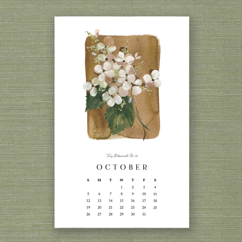 2025 Tiny Botanicals Calendar