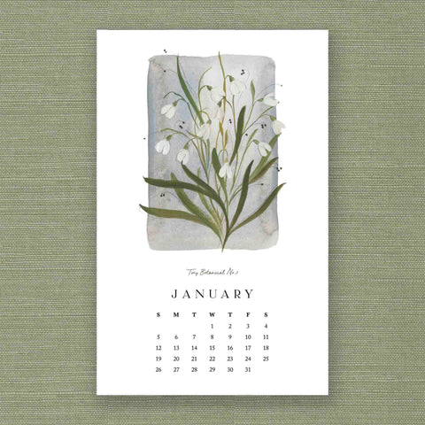 2025 Tiny Botanicals Calendar