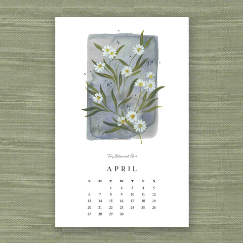 2025 Tiny Botanicals Calendar