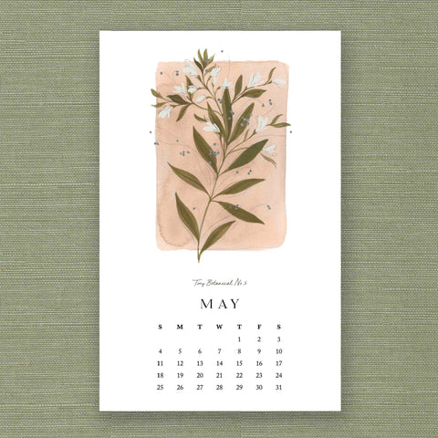 2025 Tiny Botanicals Calendar