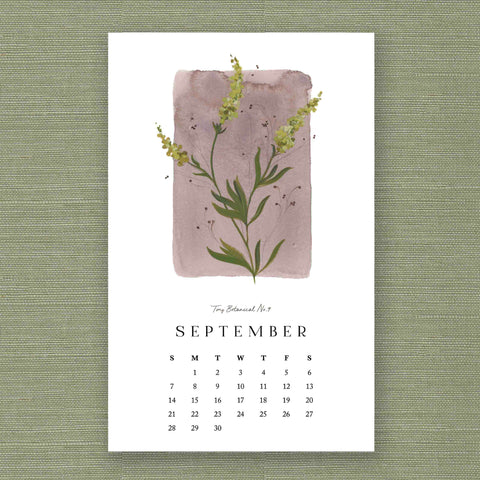 2025 Tiny Botanicals Calendar