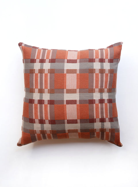 Powered by People Classic Handwoven Cotton Square Throw Pillow - 20 x 20
