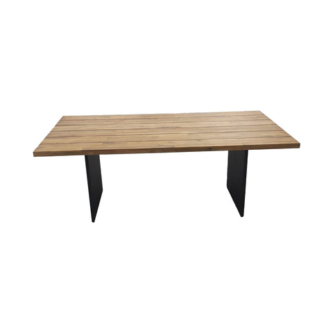 Modern Farm Outdoor Living & Garden Rectangle Dining Table