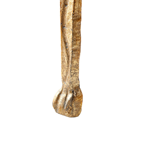 Decorating Essentials Modern Handcrafted Gold Leaf Tripod