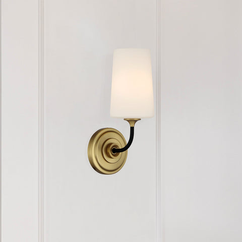 Niles Ambient Accent Sconce with Crystals Wall Light