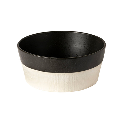 Costa Nova Decorated Two-tone Matte Modern Serving Bowl