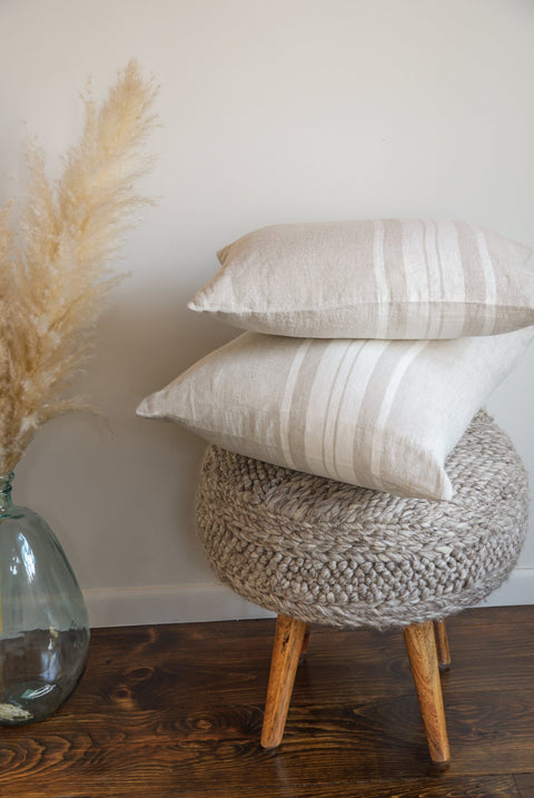 Anaya Classic Scandinavian Soft Textured Accent Throw Pillow - 14 x 20 - 20 x 20