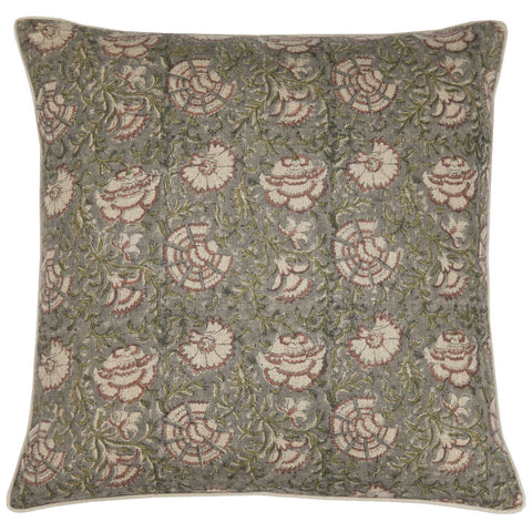 Filling Spaces Artful Traditionalist Embroidered Accent Pillow Traditional Style - 18 x 18 - 20 x 20 - 22 x 22 - 24 x 24 - 26X 26 - 14 x 20 - 14 x 40 - 18 x 40 - 16 x 50