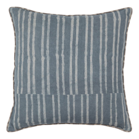 Filling Spaces Monochromatic Contemporary Accent Pillow with Contrast Trim - 18 x 18 - 20 x 20 - 22 x 22 - 24 x 24 - 26X 26 - 14 x 20 - 14 x 40 - 18 x 40 - 16 x 50