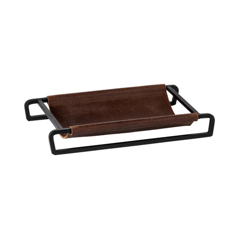 Modern Handmade Solid Leather Serving Tray