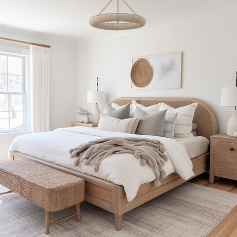 Oakley Ambient Organic Handcrafted Semi Flush Mount Ceiling Light