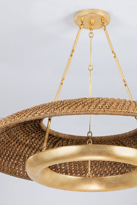Oaklyn Coastal Woven Pendant Light for Modern Spaces