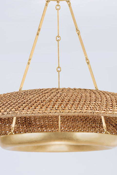 Oaklyn Coastal Woven Pendant Light for Modern Spaces