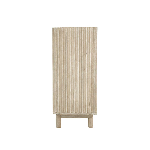 Oasis Scandinavian Accent Chest in Solid Beige