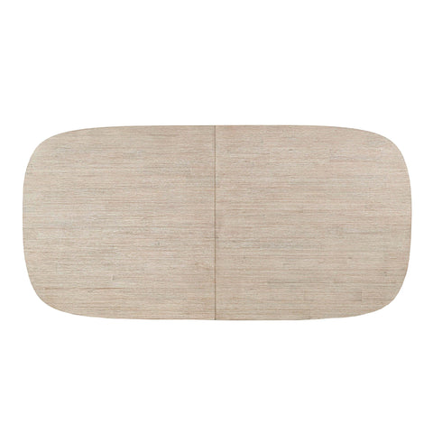 LH Imports Space Saving Farm Extendable Dining Table