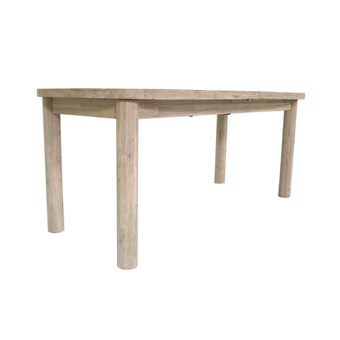 LH Imports Space Saving Farm Extendable Dining Table