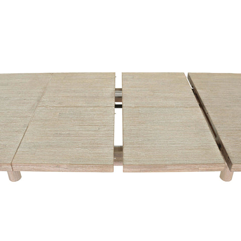 LH Imports Space Saving Farm Extendable Dining Table