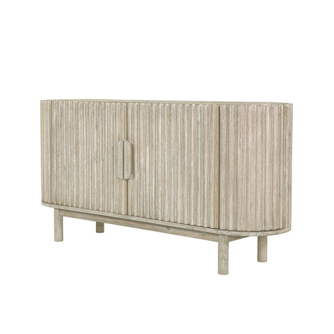 Oasis Scandinavian Sideboard with Brushed Pulls Cabinet