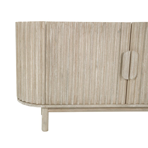 Oasis Scandinavian Sideboard with Brushed Pulls Cabinet