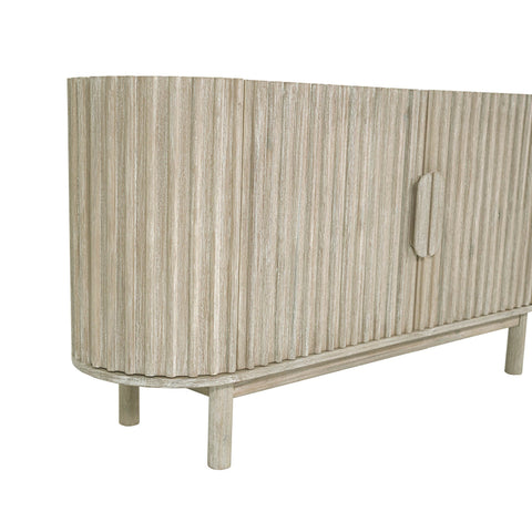 Oasis Scandinavian Sideboard with Brushed Pulls Cabinet