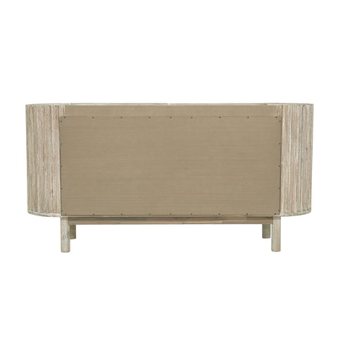 Oasis Scandinavian Sideboard with Brushed Pulls Cabinet