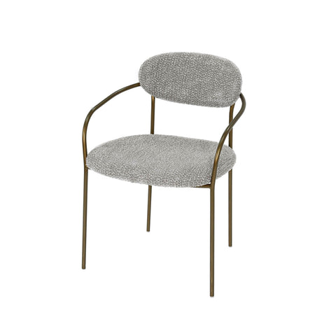 Timeless Minimalist Contemporary Upholstered Dining Armchair