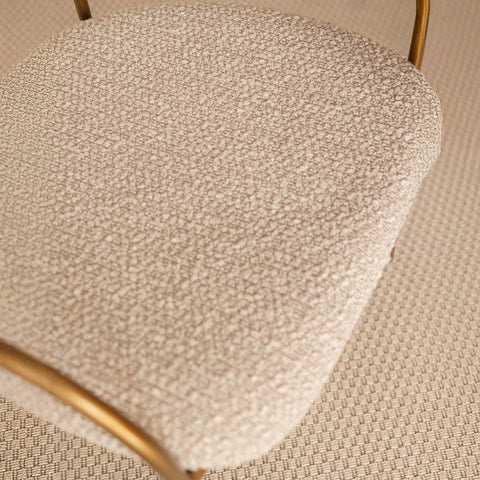 Timeless Minimalist Contemporary Upholstered Dining Armchair