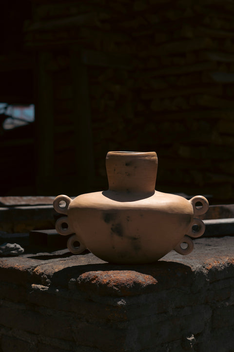 Ofrenda Handcrafted Clay Vase