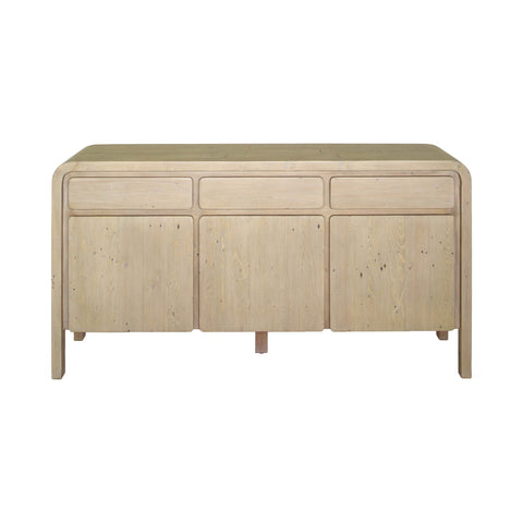 Opera Scandinavian Sideboard with Inset Handles Cabinet