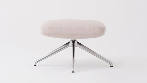 Soft Scandinavian Upholstered Pouf Ottoman