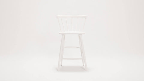 Lyla Soft Scandinavian Windsor Counter Stool