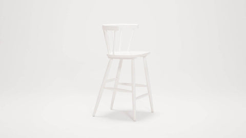 Lyla Soft Scandinavian Windsor Counter Stool
