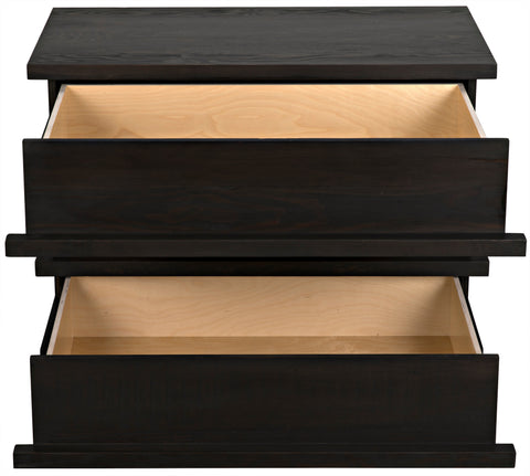 Bergamot Modern Waxed Drawer Dresser