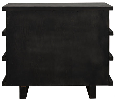 Bergamot Modern Waxed Drawer Dresser