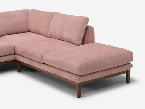 Oma Chaise Sectional Sofa with Loose Cushions