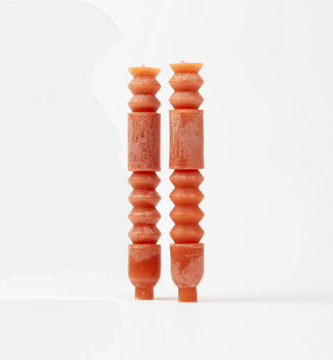 The Lifestyle Lab Everyday Novelty Taper Candle Set - Set of 2