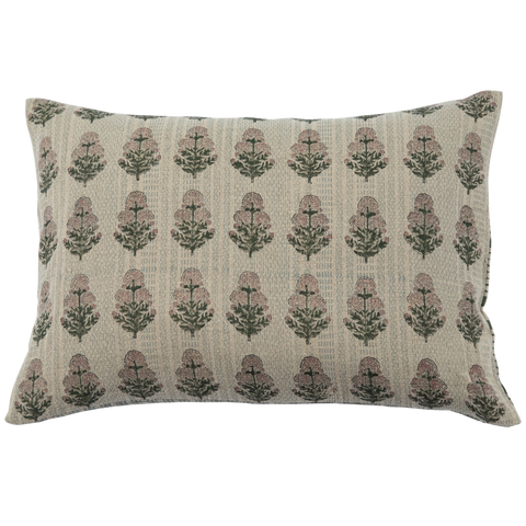 Filling Spaces Artful Traditionalist Bohemian Handcrafted Lumbar Throw Pillow - 18 x 18 - 20 x 20 - 22 x 22 - 24 x 24 - 26X 26 - 14 x 20 - 14 x 40 - 18 x 40 - 16 x 50
