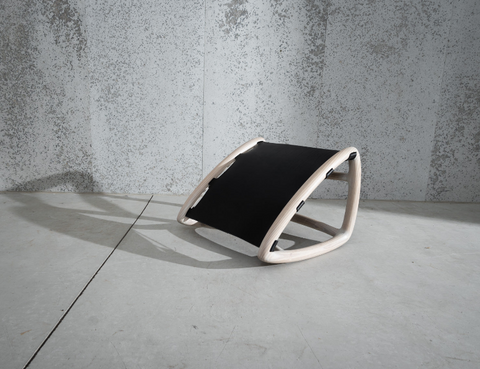 Timeless Minimalist Modern Armless Sling Chair