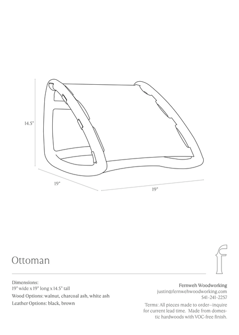 Timeless Minimalist Modern Armless Sling Chair