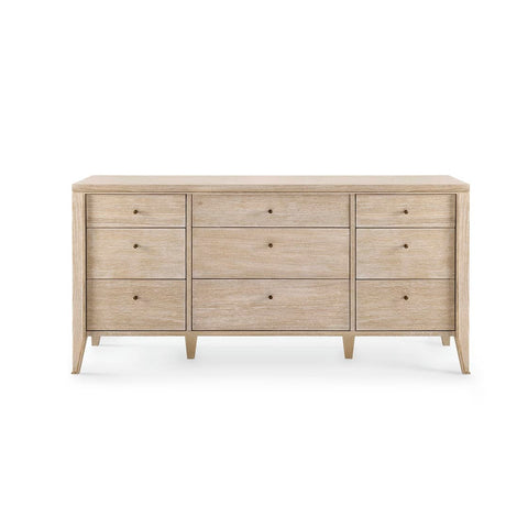 Paola Scandinavian Cerused Drawer Dresser
