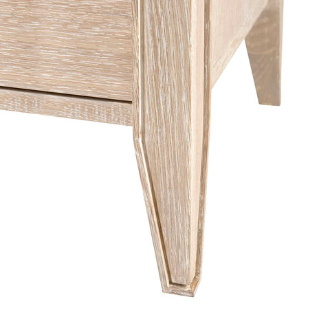 Paola Scandinavian Cerused Drawer Dresser