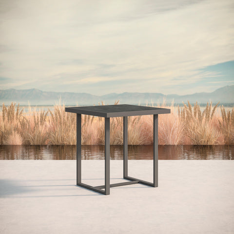 Azzurro Living Pavia Modern Charcoal Center Table